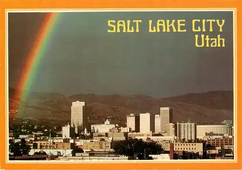 AK / Ansichtskarte  Salt_Lake_City_Utah_USA Stadtansicht