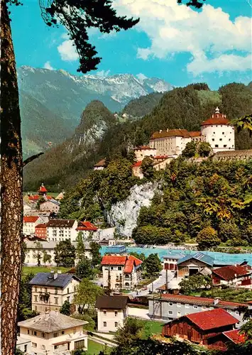 AK / Ansichtskarte  Kufstein_Tirol_AT mit Festung und Kaisergebirge