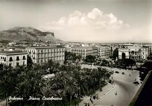 AK / Ansichtskarte  Palermo__Sicilia Piazza Castelnuovo