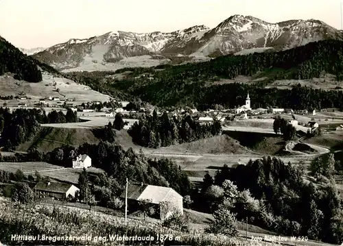 AK / Ansichtskarte  Hittisau_Vorarlberg_AT mit Winterstaude