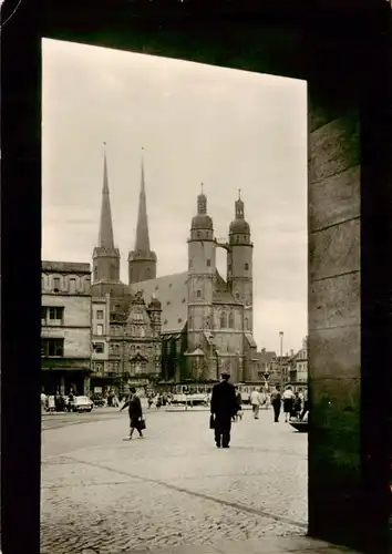 AK / Ansichtskarte  Halle__Saale Kirche