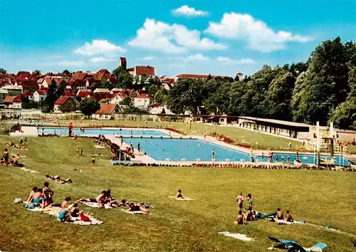 AK / Ansichtskarte  Pfullendorf Waldschwimmbad