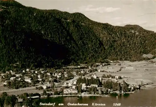 AK / Ansichtskarte  Steindorf_Ossiacher_See_Kaernten_AT Fliegeraufnahme