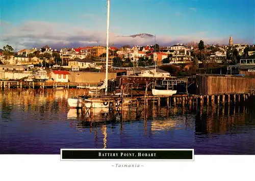 AK / Ansichtskarte 73918194 Hobart__Tasmania_Australia Battery Point