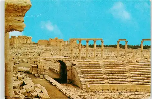 AK / Ansichtskarte 73918202 Palmyra__Palmyre_Syria Theatre