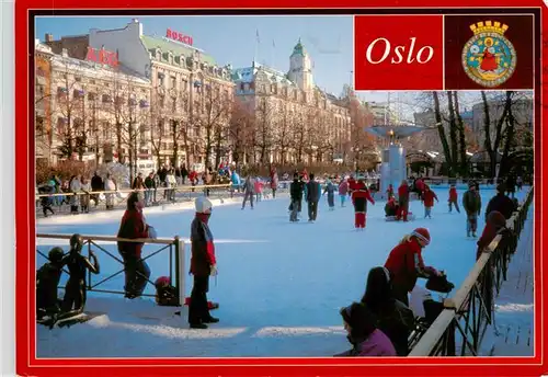 AK / Ansichtskarte  Oslo__Norge Eisstadion