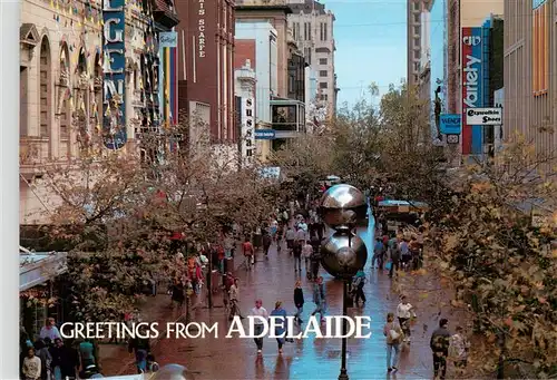 AK / Ansichtskarte 73918205 Adelaide_Australia Strassenpartie
