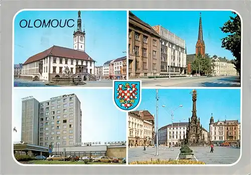 AK / Ansichtskarte  Olomouc_Olmuetz_CZ Premyslovsske hradiste premenene v baroku na dulezitou pevnos V soucasnosti okresni mesto