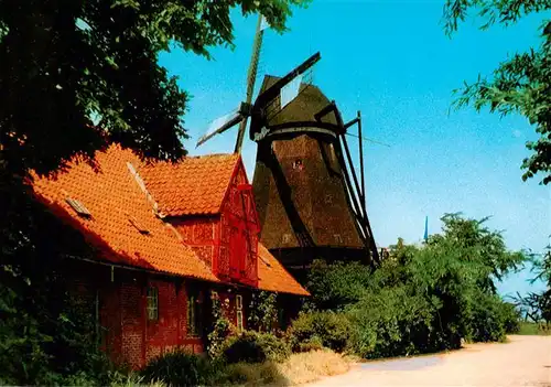 AK / Ansichtskarte 73918238 Lemkenhafen_Fehmarn Muehlen Museum