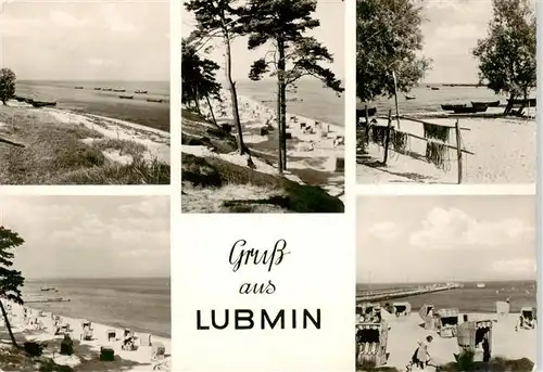 AK / Ansichtskarte  Lubmin_Ostseebad Strandpartien