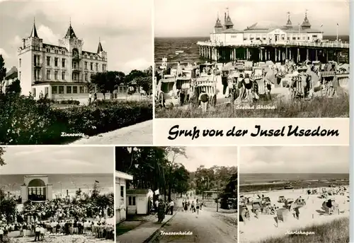 AK / Ansichtskarte  Insel_Usedom Zinnowitz Seebad Ahlbeck Bansin Trassenheide Karlshagen