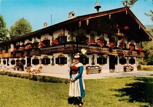 AK / Ansichtskarte 73918261 Tegernsee Tegernseer Festtracht Das Mieder