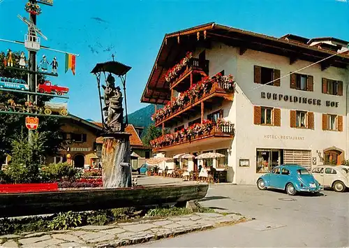 AK / Ansichtskarte  Ruhpolding Hotel Ruhpoldinger Hof