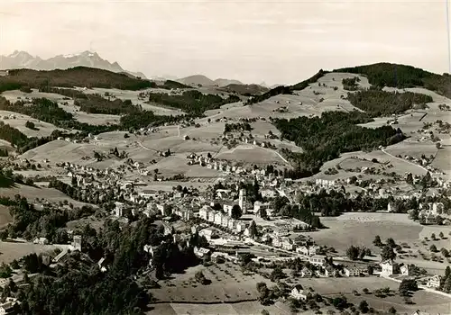 AK / Ansichtskarte  Heiden_AR Fliegeraufnahme mit Saentis