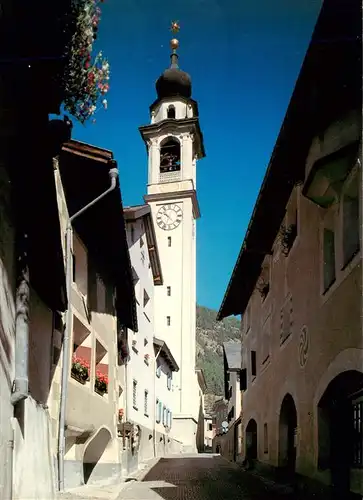 AK / Ansichtskarte  Samedan_Samaden_GR Gasse