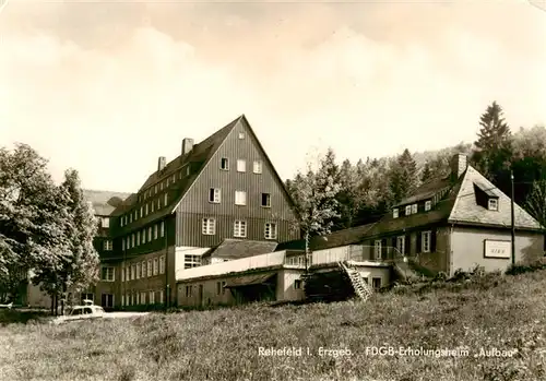 AK / Ansichtskarte  Rehefeld-Zaunhaus_Altenberg FDGB Erholungsheim Aufbau