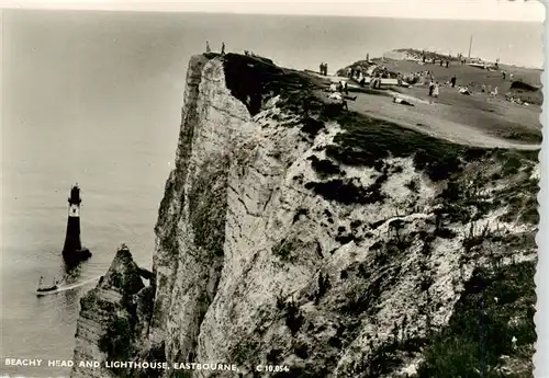 AK / Ansichtskarte  Eastbourne__Sussex_UK Beachy Head and Lighthouse