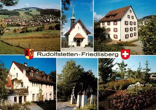 AK / Ansichtskarte  Rudolfstetten Kapelle Friedlinsberg Gemeindehaus Alte Muehle Muehlerad