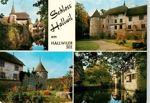 AK / Ansichtskarte  Hallwil_Hallwyl_AG Schloss Hallwil am Hallwiler See