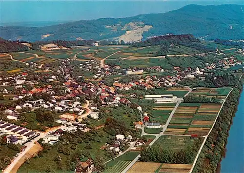 AK / Ansichtskarte  Auenstein_Brugg Fliegeraufnahme