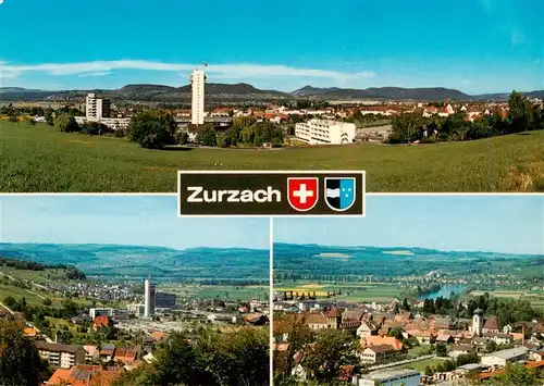 AK / Ansichtskarte  Zurzach Panorama Teilansichten