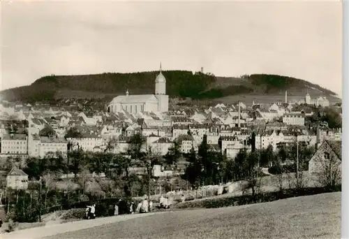 AK / Ansichtskarte 73918386 Annaberg_-Buchholz_Erzgebirge St Annenkirche mit Poehlberg