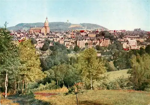 AK / Ansichtskarte 73918390 Annaberg_-Buchholz_Erzgebirge St Annenkirche mit Poehlberg