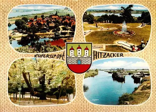 AK / Ansichtskarte 73918420 Hitzacker_Elbe Panorama Minigolf Riesenkastanie Hafen