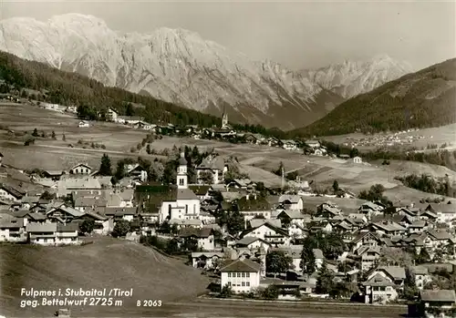 AK / Ansichtskarte  Fulpmes_Tirol_AT im Stubaital mit Bettelwurf