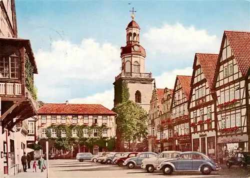 AK / Ansichtskarte  Rinteln_Weser Markt