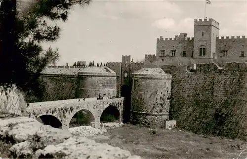 AK / Ansichtskarte  Rhodes__Rhodos_Greece Schloss