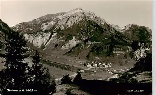 AK / Ansichtskarte  Stuben__Vorarlberg_Tirol_AT Fliegeraufnahme