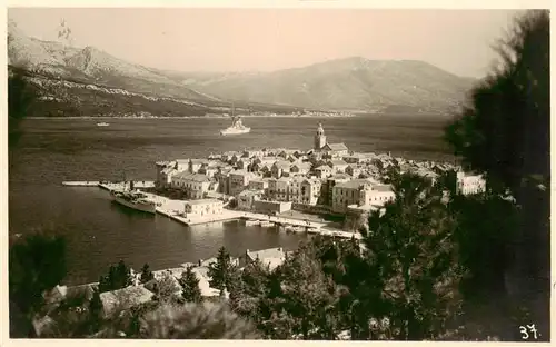 AK / Ansichtskarte  Korcula_Curzola_Croatia Panorama