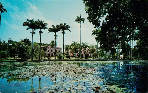 AK / Ansichtskarte  St_John_Barbados Lily Pool at Codrington College