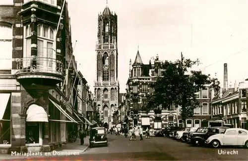 AK / Ansichtskarte 73918583 Utrecht_NL Mariaplaats en Domtoren