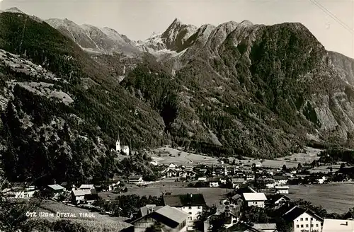 AK / Ansichtskarte  oetz_Tirol im oetztal Fliegeraufnahme