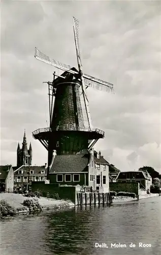 AK / Ansichtskarte  Delft_NL Molen de Roos