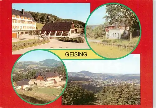 AK / Ansichtskarte  Geising_Erzgebirge Erholungsheim Erich Weinert Jugendherberge Margarete Walter Panorama