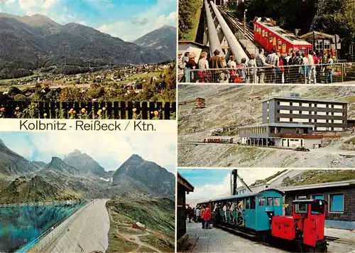 AK / Ansichtskarte  Reisseck_Kaernten Reisseckbahn Bergstation Schoberboden Sporthotel Reisseck Hallenbad Bahn