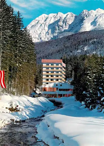 AK / Ansichtskarte  Mitterndorf_Bad_Heilbrunn_Steiermark_AT mit Grimming Kurhaus Thermalbad Roemerquelle 