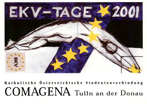 AK / Ansichtskarte  Tulln_Donau_Niederoesterreich_AT EKV Tage 2001 Kath oesterr Studentenverbindung Comagena