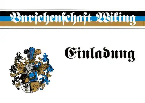 AK / Ansichtskarte  Moedling_Niederoesterreich_AT Burschenschaft Wiking Wappen