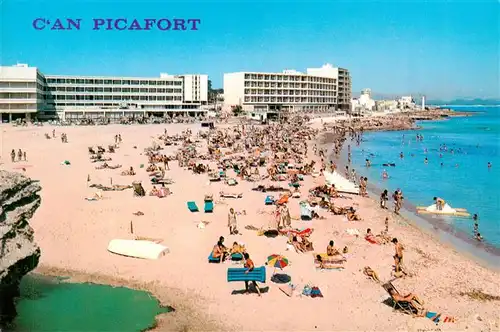 AK / Ansichtskarte 73918740 Can_Picafort_Mallorca_ES Strand Hotels