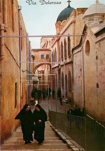 AK / Ansichtskarte  Jerusalem__Yerushalayim_Israel Via Dolorosa