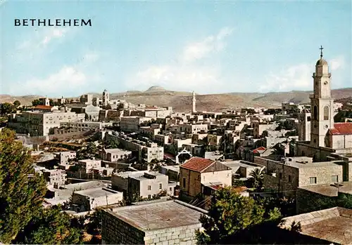 AK / Ansichtskarte  Bethlehem__Yerushalayim_Israel Panorama