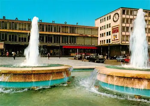 AK / Ansichtskarte 73918775 Kassel Hauptbahnhof Brunnen