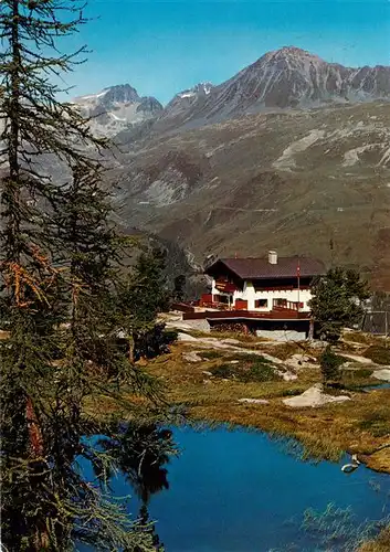 AK / Ansichtskarte  St_Moritz_GR Berghaus Hahnensee