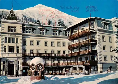 AK / Ansichtskarte  Davos-Dorf_GR Hotel Seehof