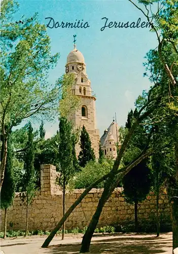 AK / Ansichtskarte 73918792 Jerusalem__Yerushalayim_Israel Dormition Abbey
