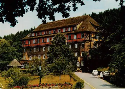 AK / Ansichtskarte  Karlshafen_Bad Waldsanatorium Haus Kleine